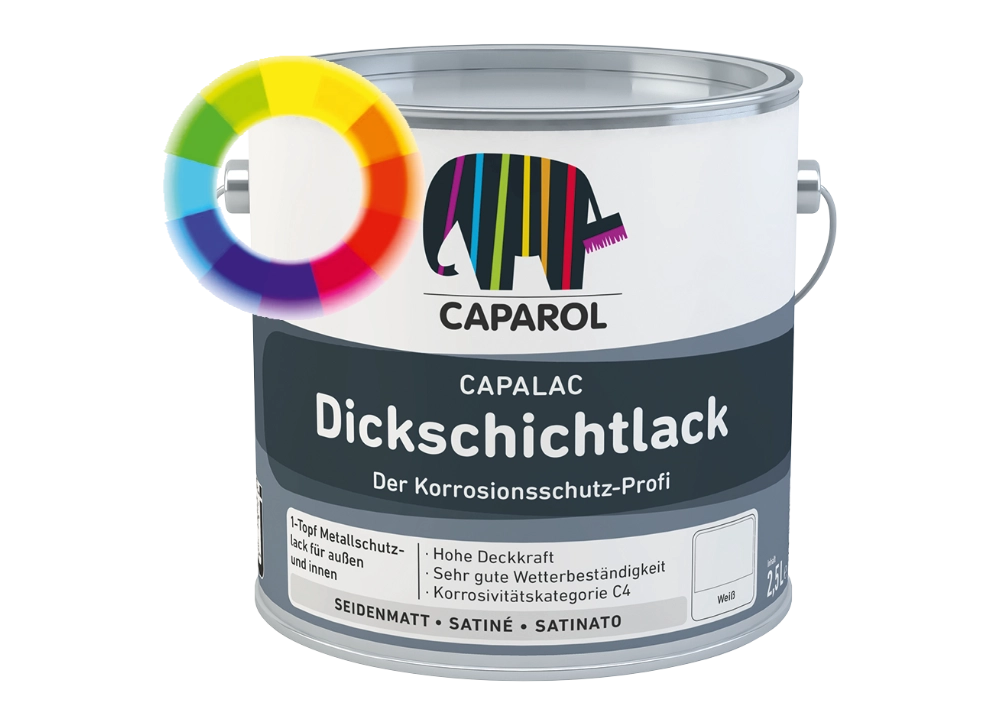 Capalac Dickschichtlack Abtönbar
