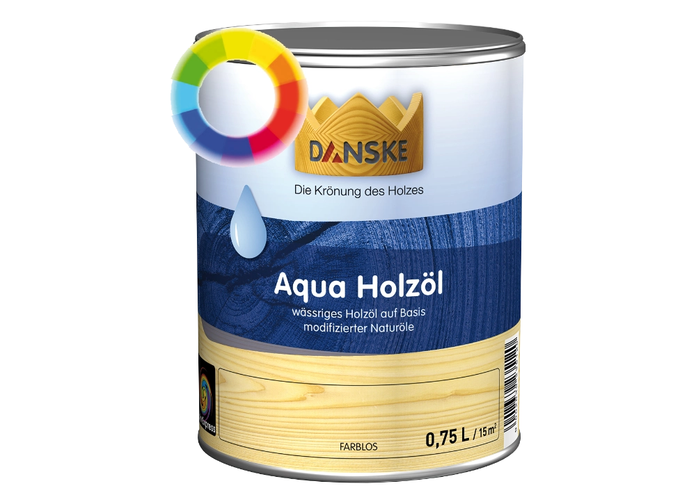 DANSKE Aqua Holzöl Abtönbar