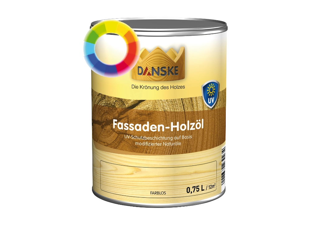 DANSKE Fassaden-Holzöl Abtönbar