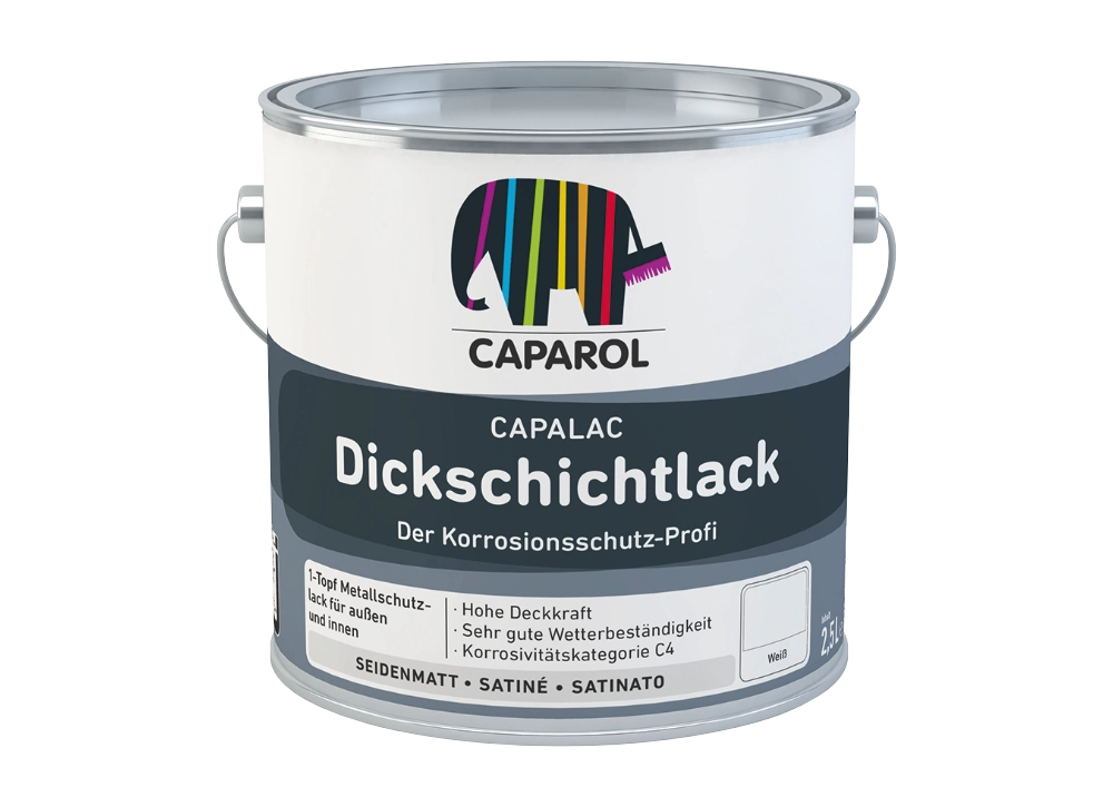 Capalac Dickschichtlack Weiß