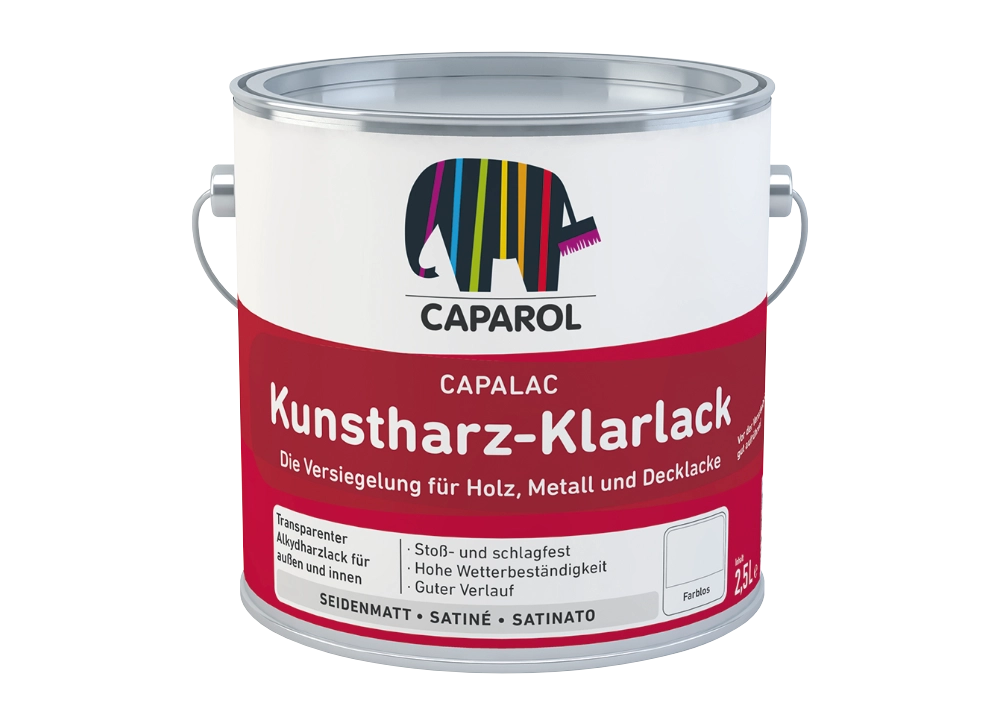 Capalac Kunstharz-Klarlack Glänzend Farblos