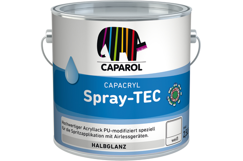 Capacryl Spray-TEC RAL9010